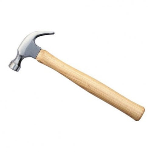 مطرقة بخلاع مقبض خشبي