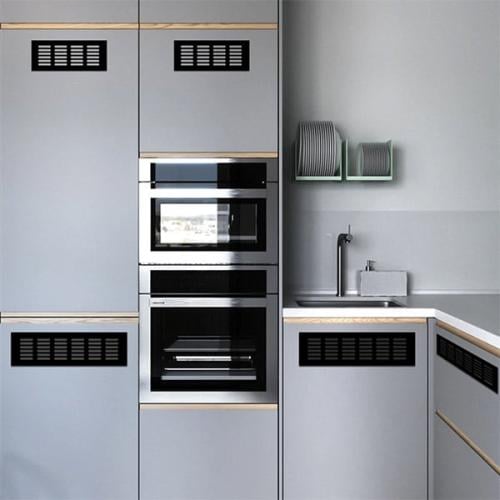 غطاء تهوية للأثاث باللون الأسود