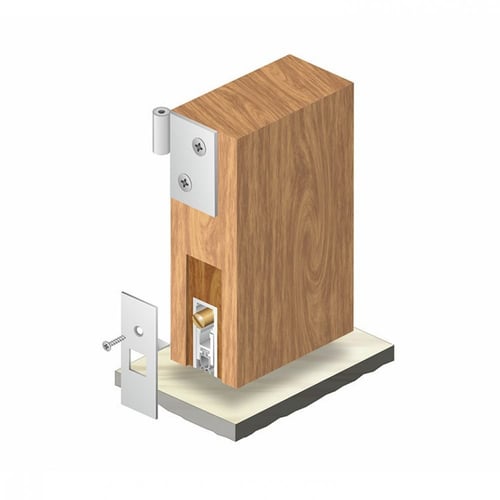 فرشة باب اوتماتيك دفن مقاوم للحرائق