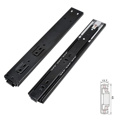 سحاب درج ضغط ودفع لون اسود