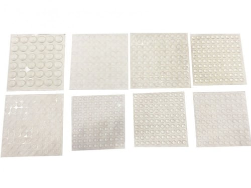 مصدات ربل دائرية شفافة