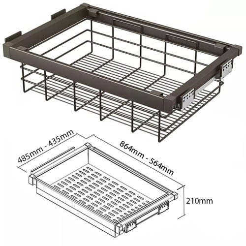 سلة ملابس شبك هيدروليك