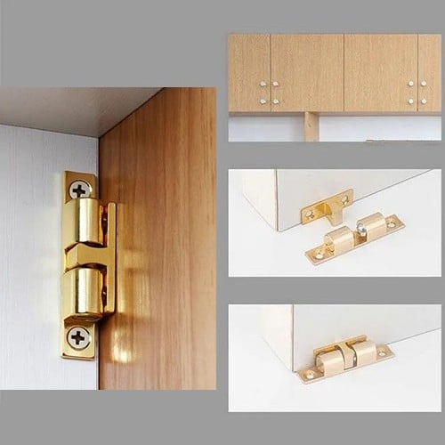 نظام القفل من الزنك باللون الذهبي