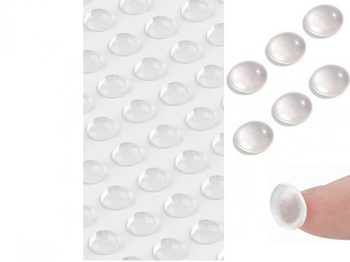 مصدات ربل دائرية شفافة