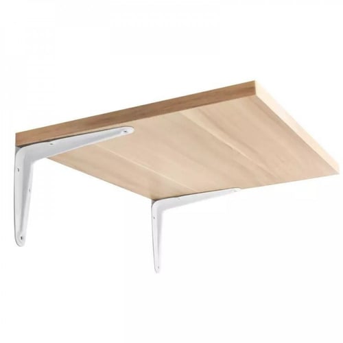 حامل رف لون أبيض