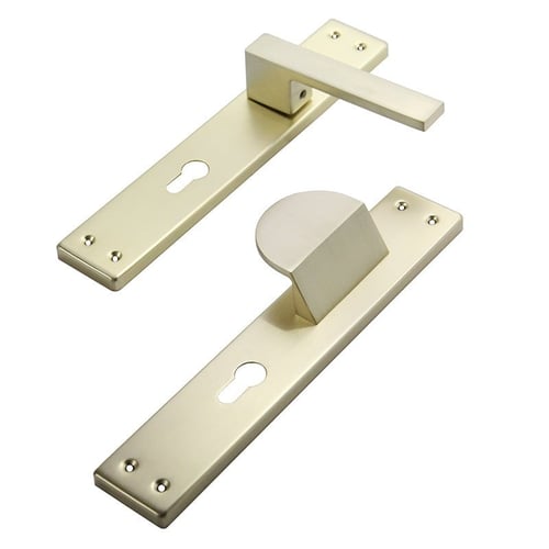 مقبض باب ثابت ومتحرك