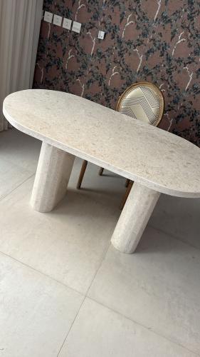 Omani marble dining table