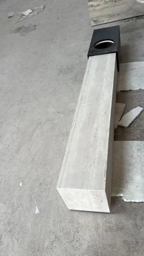 Marble Travertine TV table