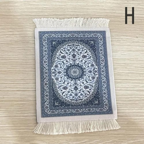 حامل صغير محبوك لاكواب الشاي والقهوة