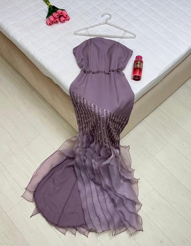 فستان سهره مكسر