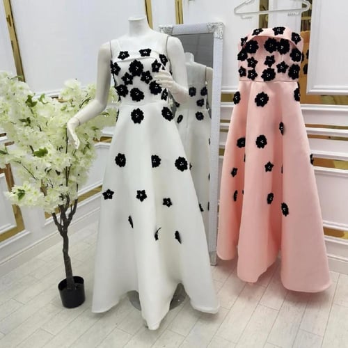 فستان سكري مع الوردي