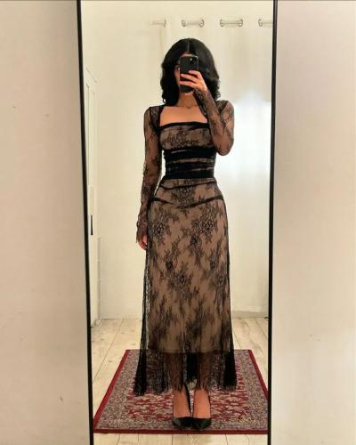 فستان دانتيل