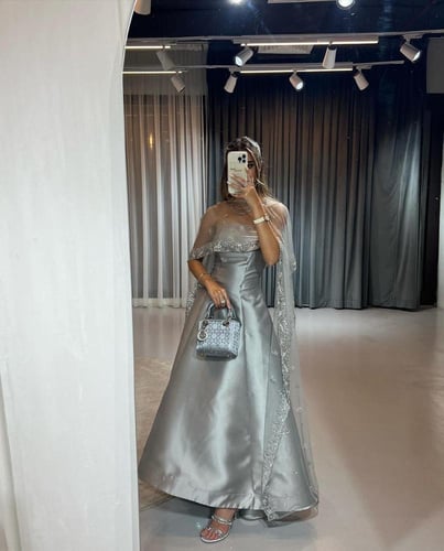 فستان سهره بثلاث الوان