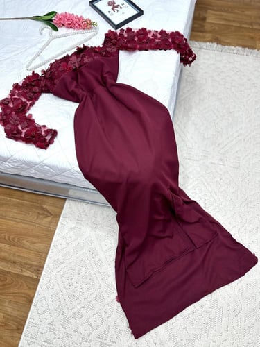 فستان فوشي سهره