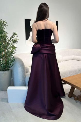 فستان سهرة سترابلس فخم