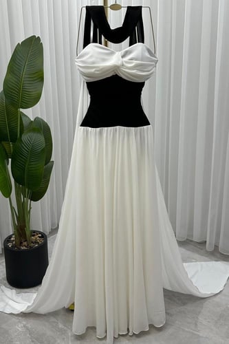 فستان ناعم توب بشال