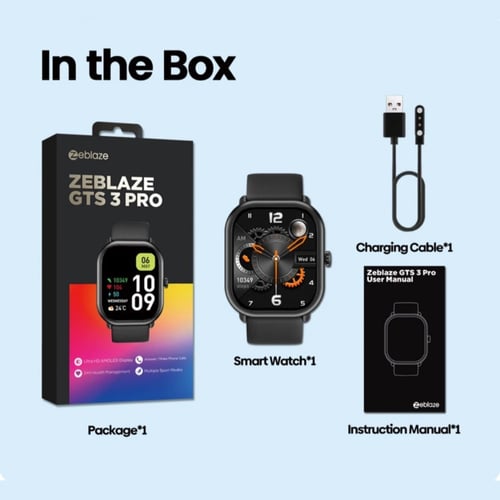 ساعة ذكية من زبلز اصدار جي تي 3 برو للجنسين