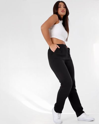 بنطال سكيني بخصر مطاطي