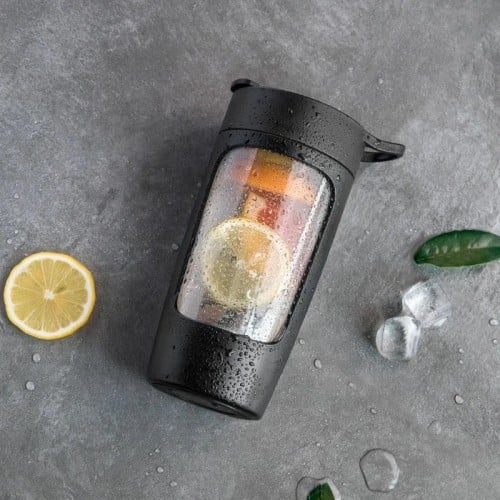 زجاجة خلاط كهربائية قوية للبروتين والقهوة والميلك...