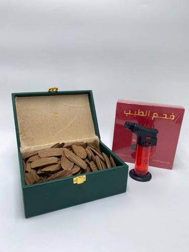 ربع كيلو - عود سيوفي طبيعي محسن بيور 250 جرام مع ف...