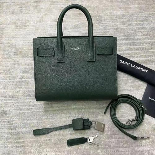 SAC DE JOUR NANO IN GRAINED LEATHER