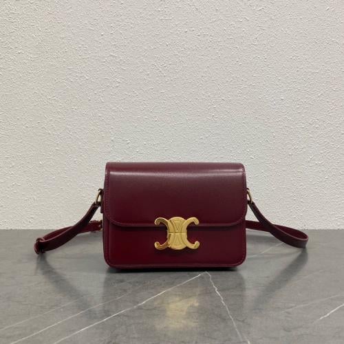 TEEN TRIOMPHE BAG IN SHINY CALFSKIN