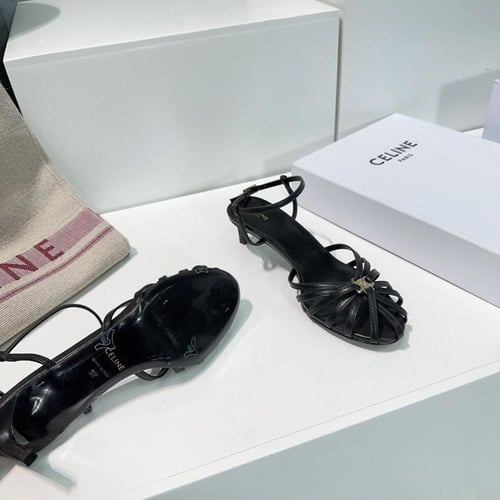 CELINE TRIOMPHE SANDAL IN LAMBSKIN