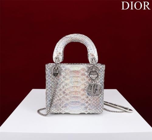 Mini Lady Dior Bag - Python