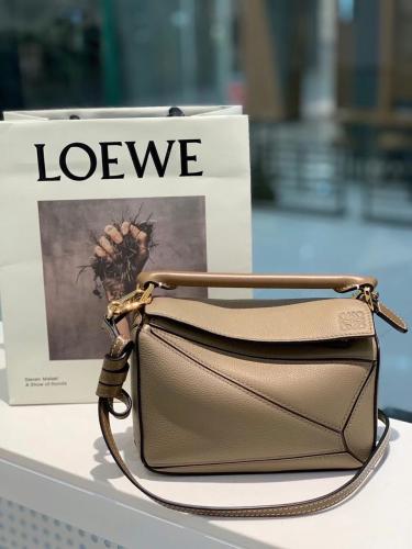 Mini Puzzle Bag in Soft Grained Calfskin