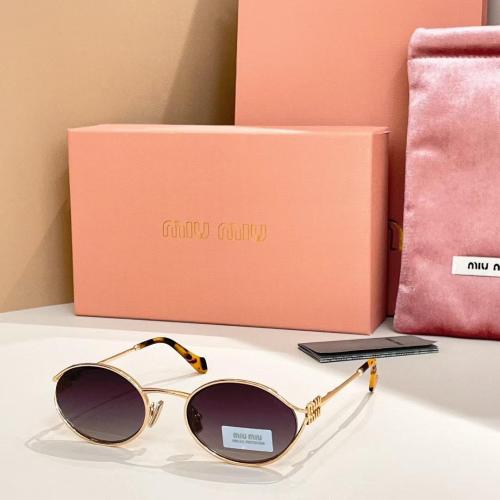 Miu Miu MU 52YS Women's Oval Sunglasses