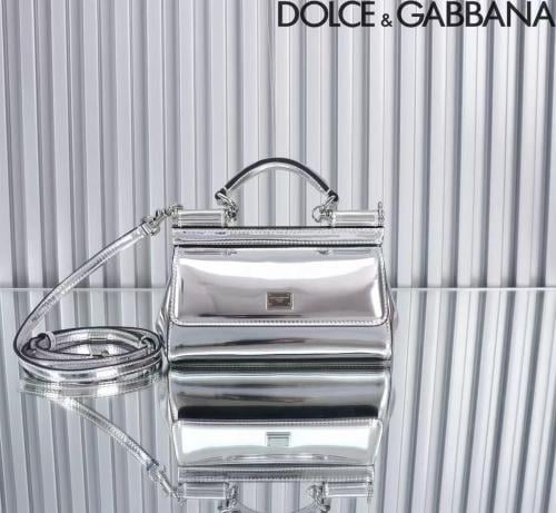 Sicily Small mirrored leather handbag