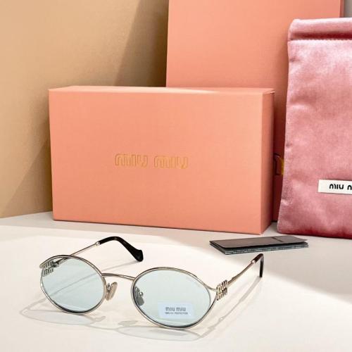 Miu Miu MU 52YS Women's Oval Sunglasses