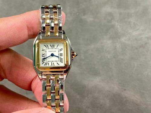 PANTHÈRE DE CARTIER WATCH, SMALL MODEL, ROSE GOLD