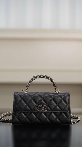 CHANEL 23P TOP HANDLE MINI FLAP BAG