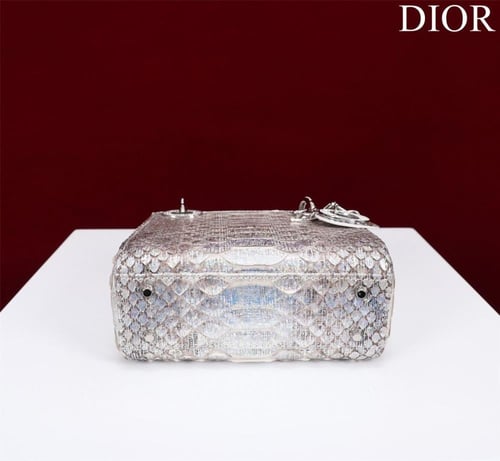 Mini Lady Dior Bag - Python