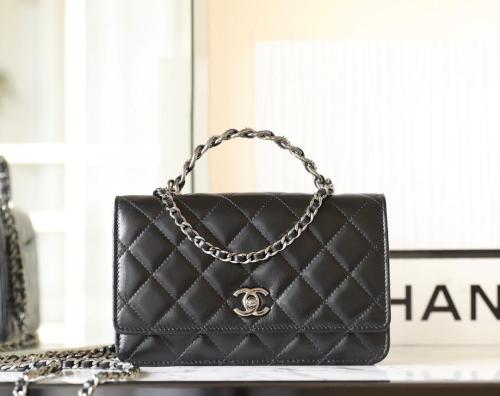 Chanel Top Handle Wallet On Chain