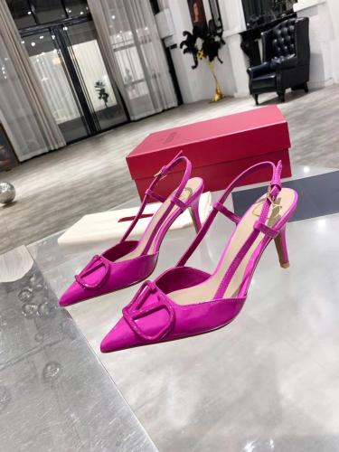 VLOGO SIGNATURE CALFSKIN SLINGBACK PUMP 80MM / 3.1...