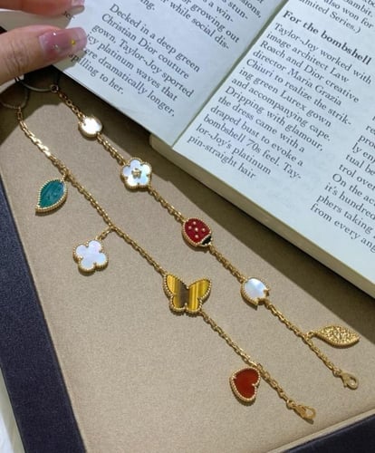 Lucky Alhambra bracelet, 4 motifs