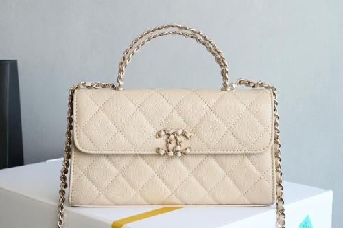 CHANEL 23P TOP HANDLE MINI FLAP BAG