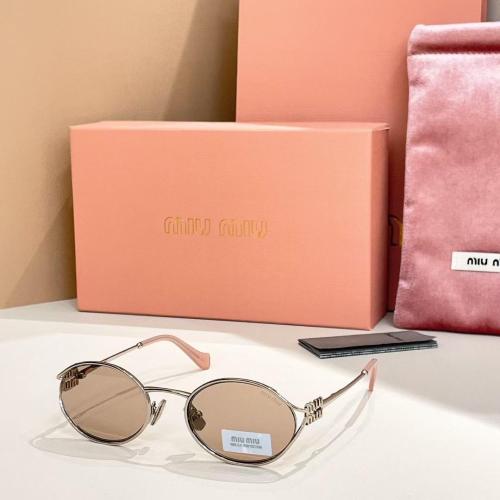 Miu Miu MU 52YS Women's Oval Sunglasses