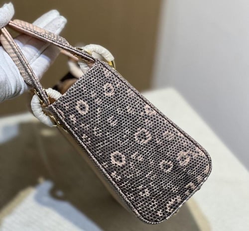 Mini Lady Dior Bag - Lizard