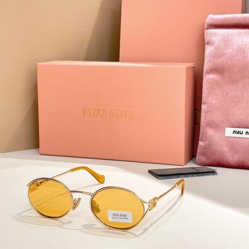 Miu Miu MU 52YS Women's Oval Sunglasses
