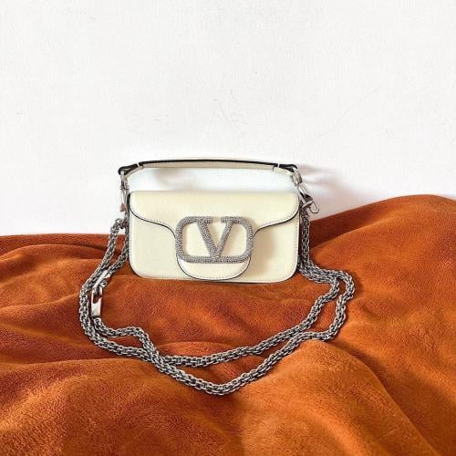 VALENTINO GARAVANI LOCÒ MICRO BAG WITH CHAIN AND J...