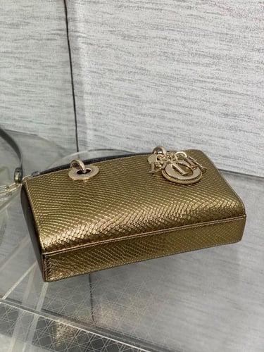 Small Lady D-Joy Bag - Rare Snakeskin