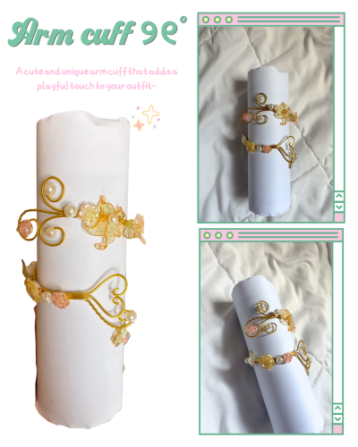 Arm cuff yellow