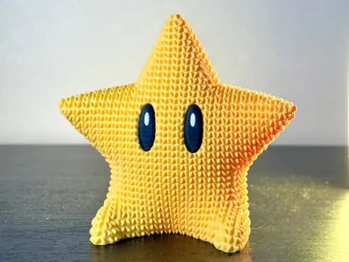 Super Mario Super Star - مجسم