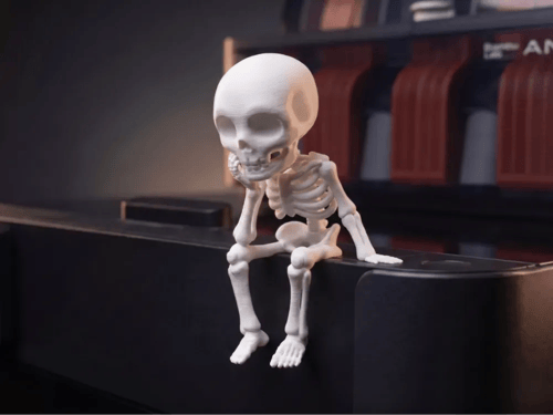 Sitting Thinker Skeleton مجسم