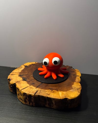 OCTOPUS Movable Eyes - أخطبوط مع عيون متحركة