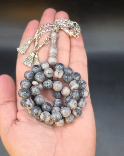 مسباح فاتوران رمادي رخامي انتيك