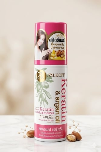 سيروم شعر - ZK Zilkoff Keratin & Argan Oil